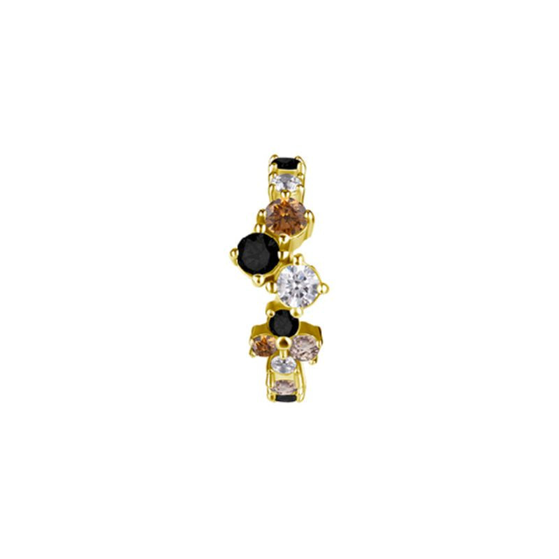 Anneau clicker oreille modèle BAYA en PVD Gold