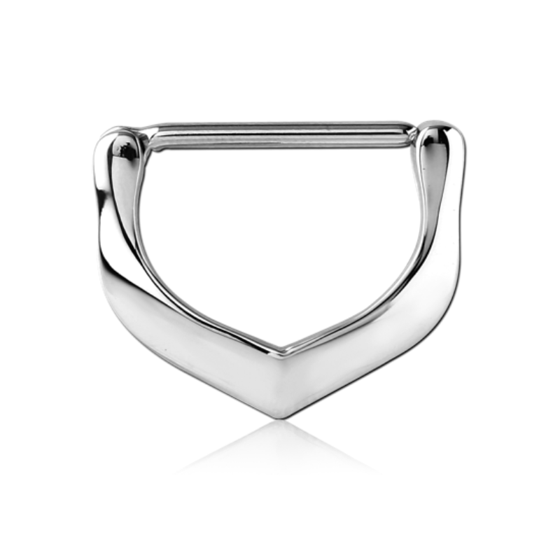 Piercing Sein Piercing De Téton Acier 316L - Design Oriental - Tige Piercing Sein Piercing De Téton Acier 316L - Design Oriental - Tige