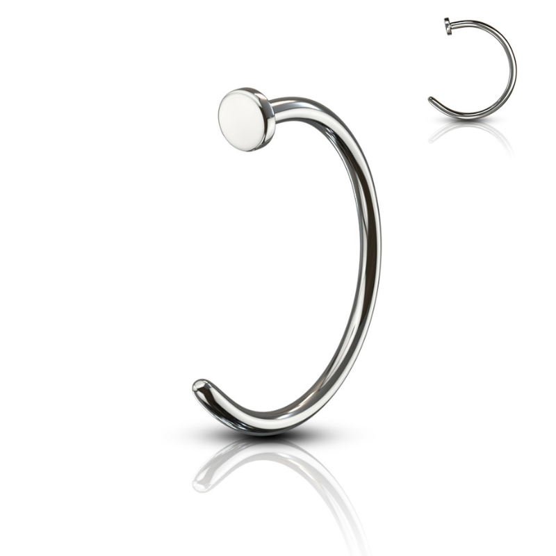 Piercing nez anneau en titane