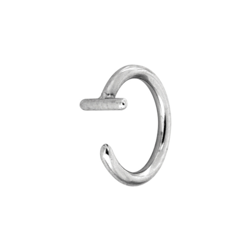 Piercing nez anneau acier