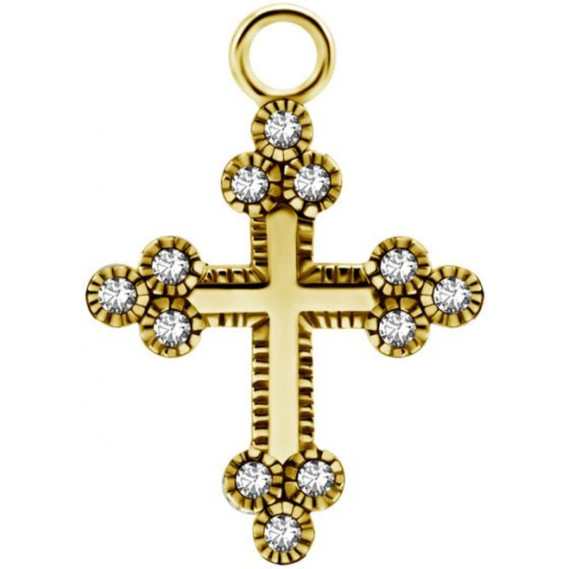 CHARMS CROIX DORÉ