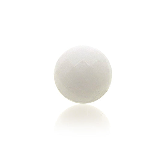 Piercing boule avec facettes en acrylique