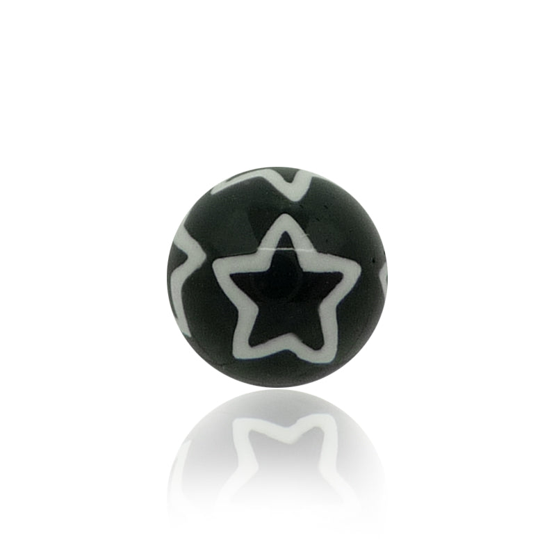 Piercing boule étoile