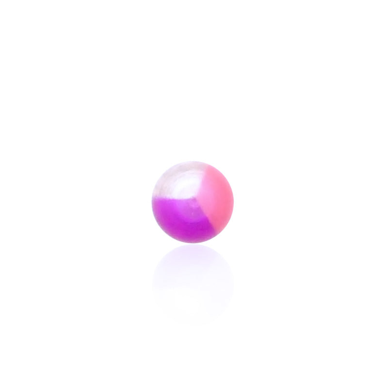 Petite boule de piercing en acrylique