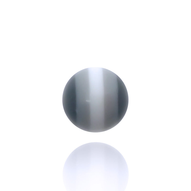 Piercing boule noire et grise