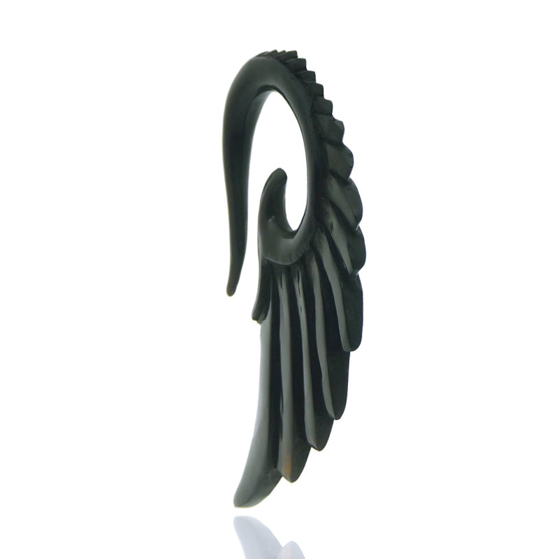 Piercing écarteur oreille corne de buffle