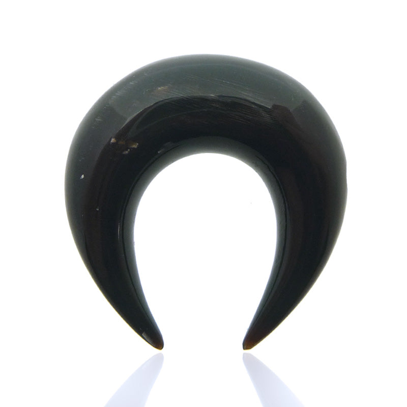 Piercing en corne de buffle pour le lobe de l'oreille
