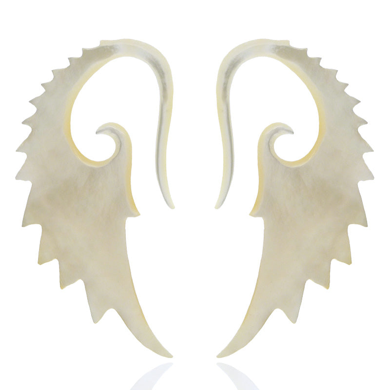 Piercing ecarteur oreille en nacre