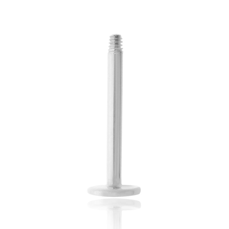 Piercing labret or blanc (1,2mm)