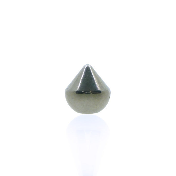 Piercing pic base arrondie en acier chirurgical
