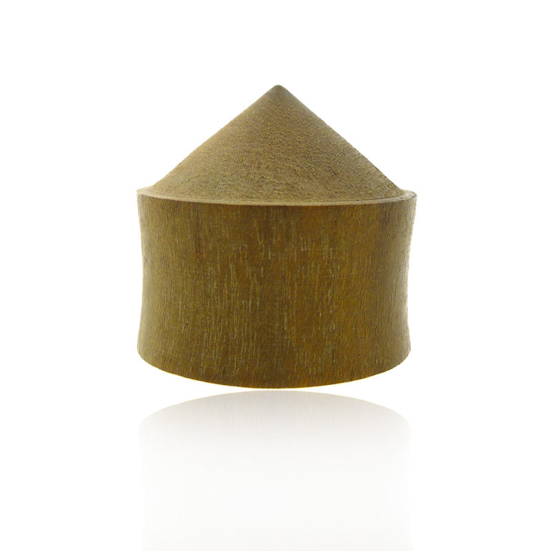 Piercing plug en bois de gros diamètre