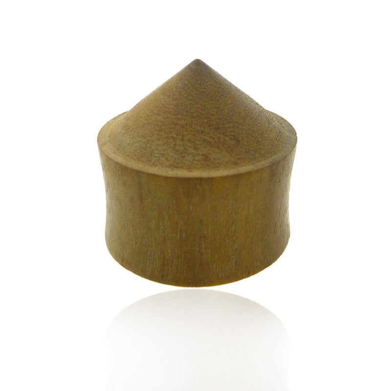 Piercing plug en bois de gros diamètre