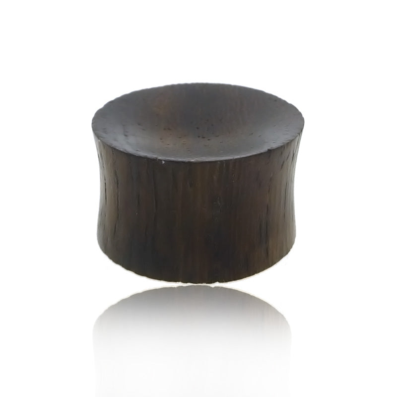 Plug pour le lobe d'oreille en bois exotique
