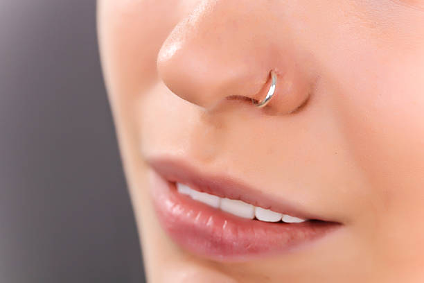 Piercing de nez en acier chirurgical