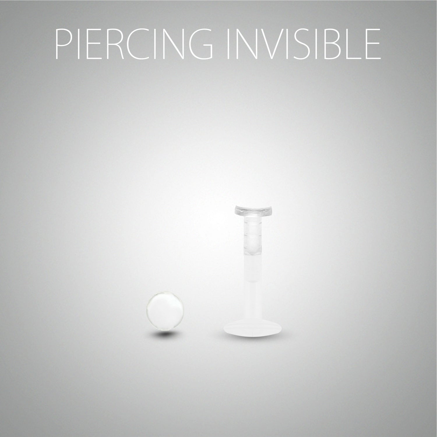 Piercing invisible