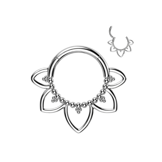 Anneau clicker titane: "Volupté"!