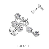 Piercing Zodiaque en Acier Chirurgical – Signe Astrologique