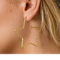 Gros plan Boucles d’Oreilles Étoile XXL