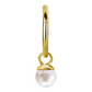 Charm Oreille en Or Jaune 18 Carats avec Perle de Culture