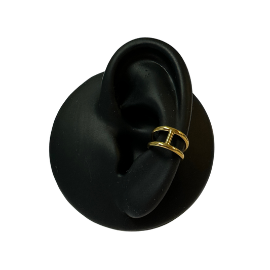 Earcuff en acier chirurgical doré