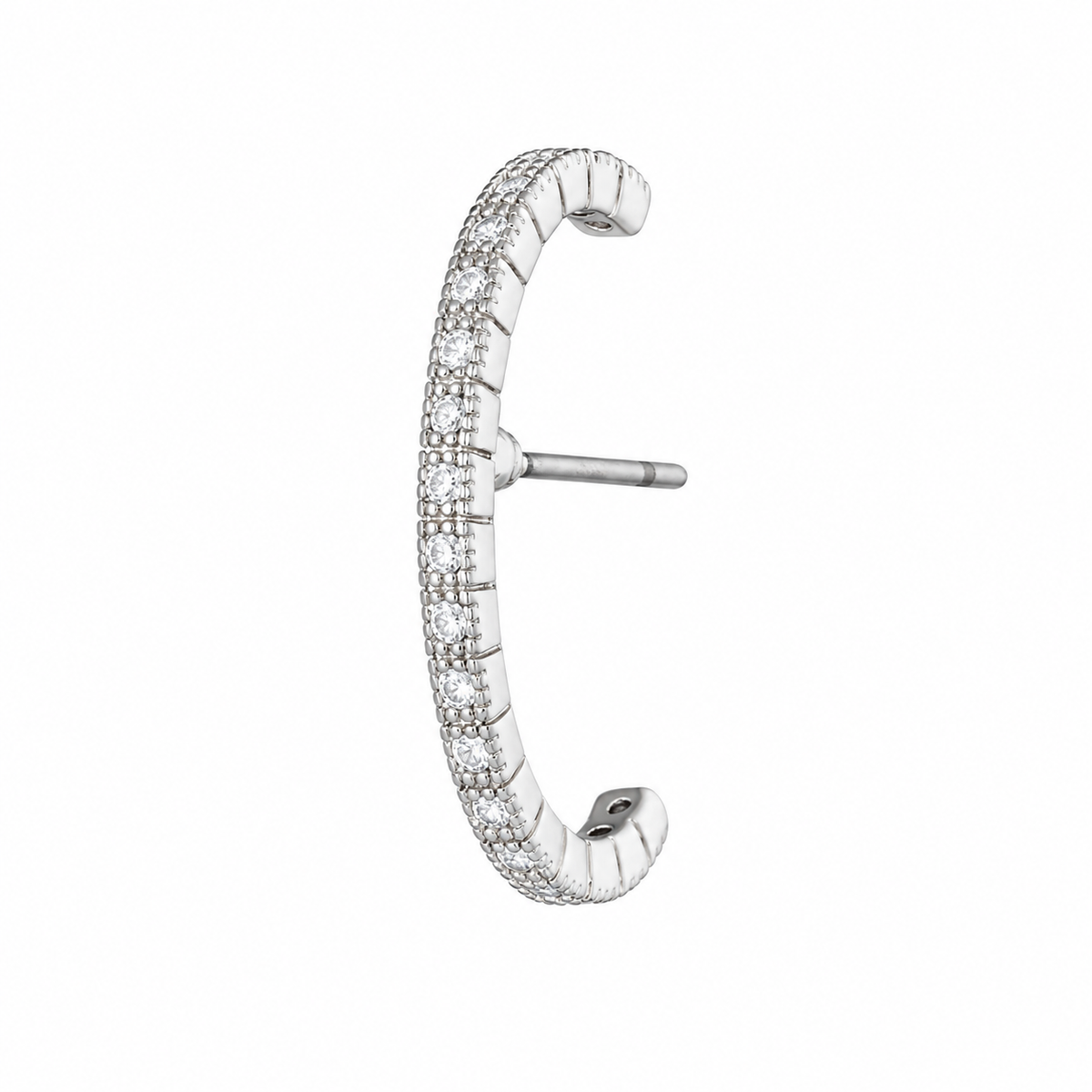 Piercing d'oreille doré Célia façon Earcuff