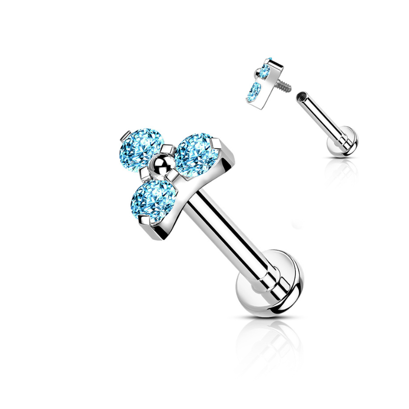 Piercing trinity oxydes de zirconium en titane