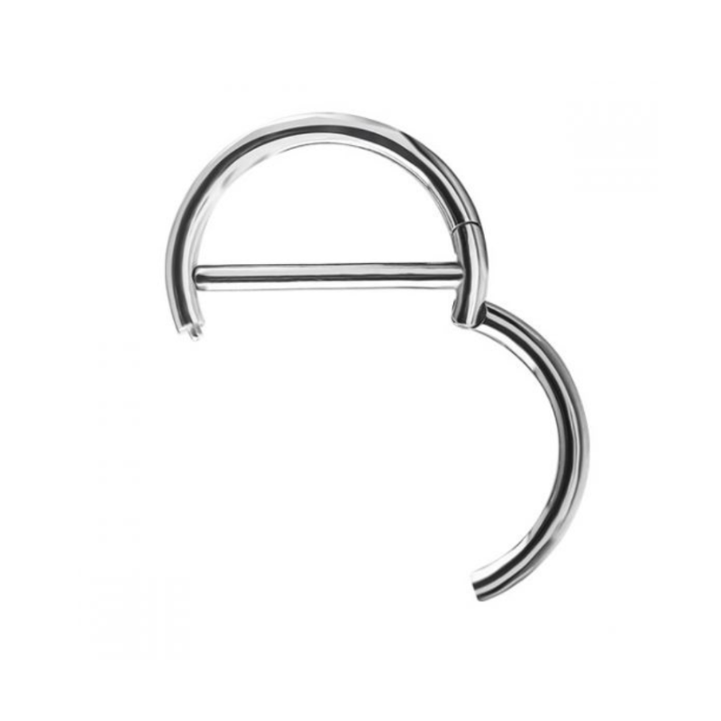 Piercing téton rond en acier chirurgical