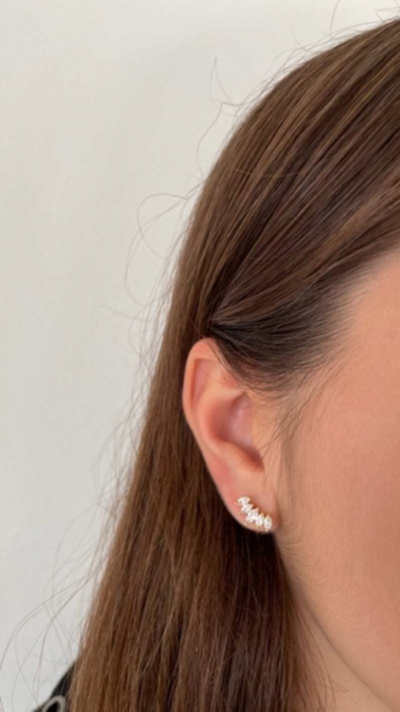 Piercing en acier chirurgical cartilage de l'oreille