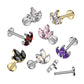 Piercing titane de qualité pour oreille