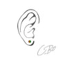 Boucle d'oreille rasta