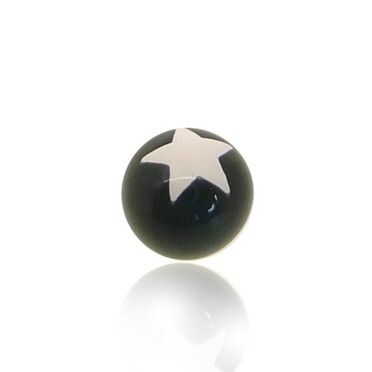 Boule piercing avec étoile