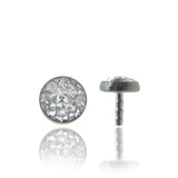 Piercing clipsable en cristal de Swarovski