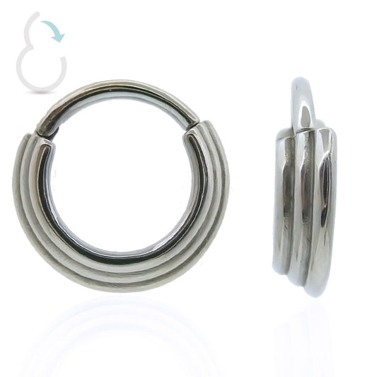 Piercing tragus anneau clicker