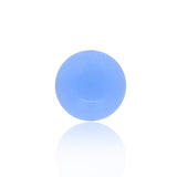 Piercing boule acrylique classique transparente