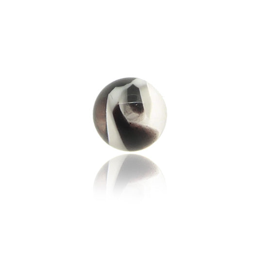 Boule de piercing colorée translucide – C-Bo piercings