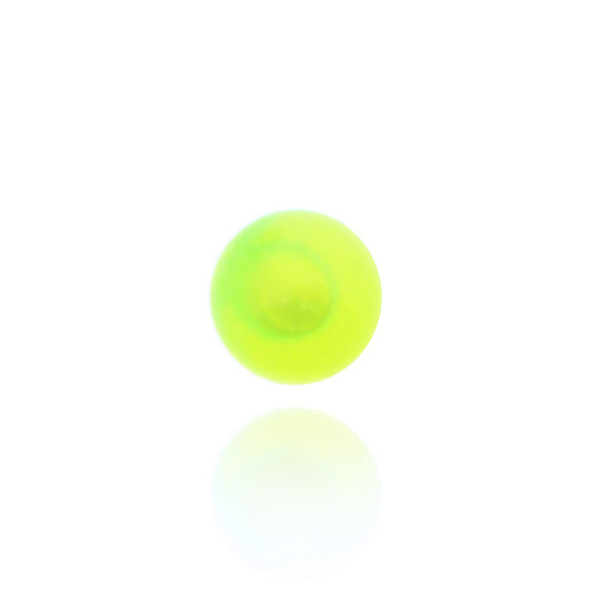 Piercing boule fluo