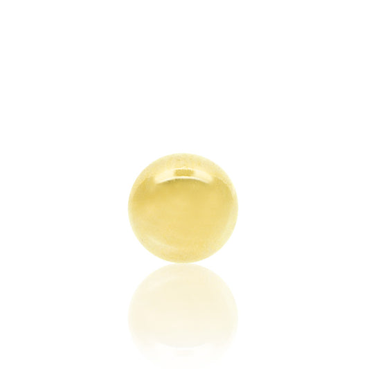 Piercing boule or jaune