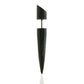 Piercing faux plug pointe en bois