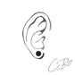 Piercing faux ecarteur bois