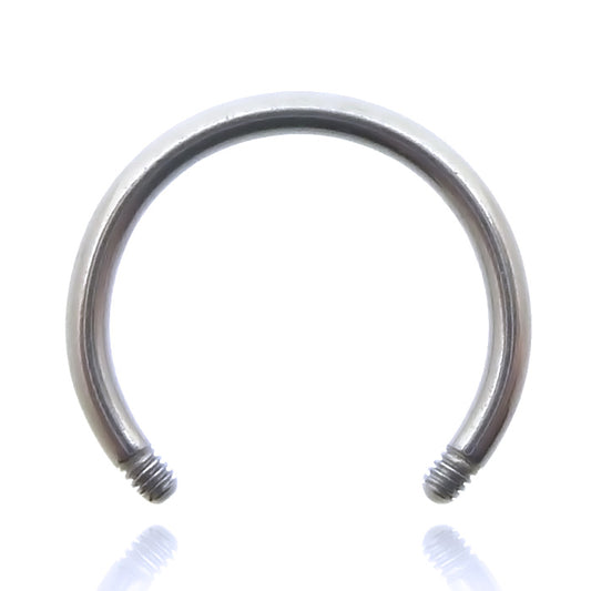Piercing fer a cheval acier chirurgical