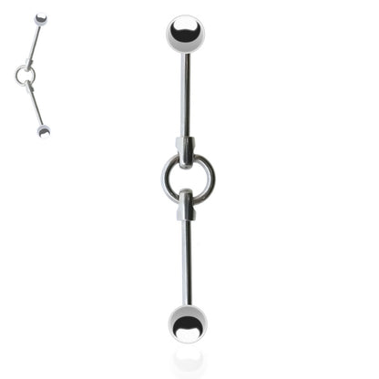 Piercing industriel articulé en acier chirurgical