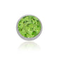 Piercing micro-dermal acier avec cristaux
