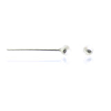 Piercing nez argent boule