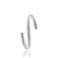 Piercing nez anneau fin en or blanc