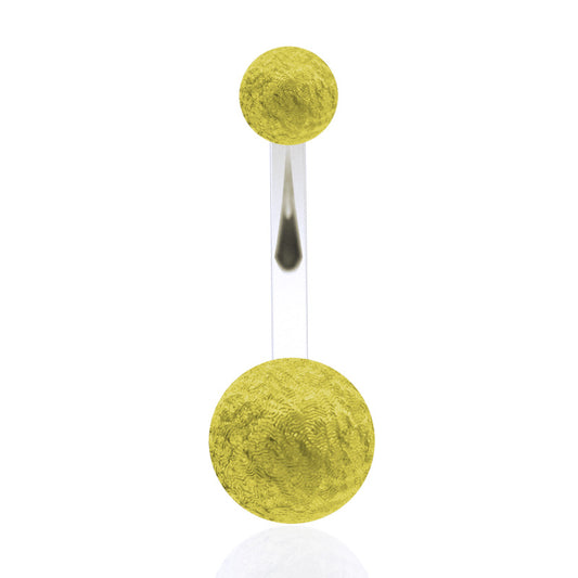 Piercing de nombril acrylique en relief