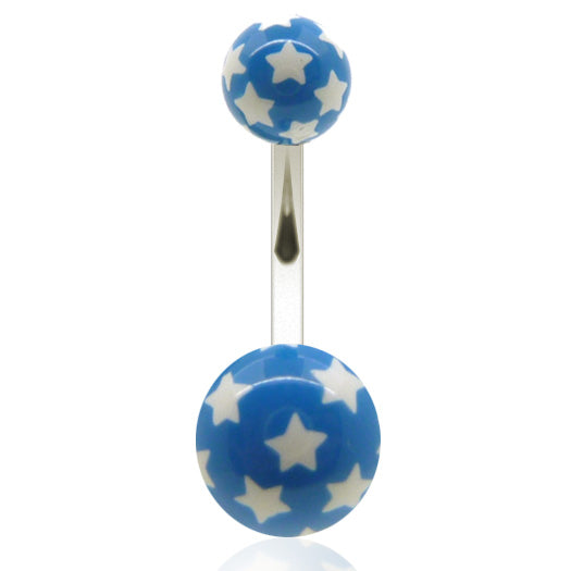 Defrsk Lot de 30 piercings de nombril en acier inoxydable 19-22 Defrsk Lot de 30 piercings de nombril en acier inoxydable 19-22