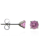 Piercing oreille : boucle acier brillant pour le lobe