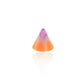 Orange, violet