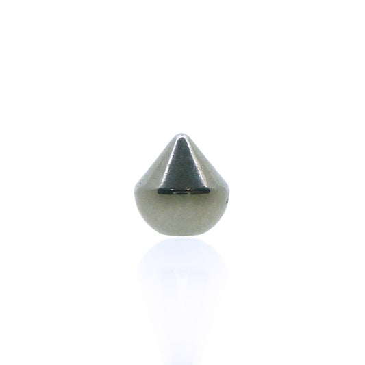 Piercing pic base arrondie en acier chirurgical