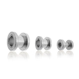 Piercing tunnel  pour le lobe en acier chirurgical